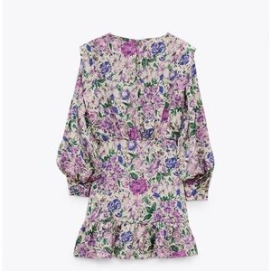Zara floral dress